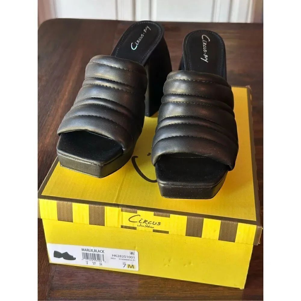 Chunky heel Marlie Mule by Circus